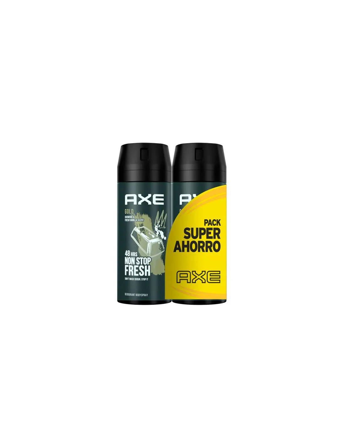 Axe Gold Desodorante Spray Duplo