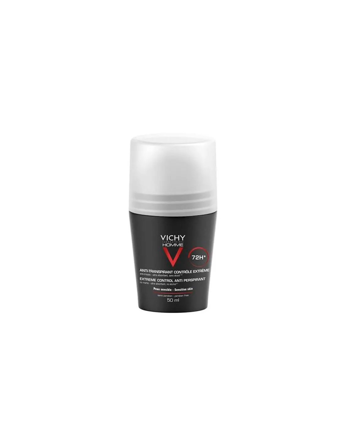 Vichy Homme Desodorante Roll-On Anti-Transpirante 50 Ml