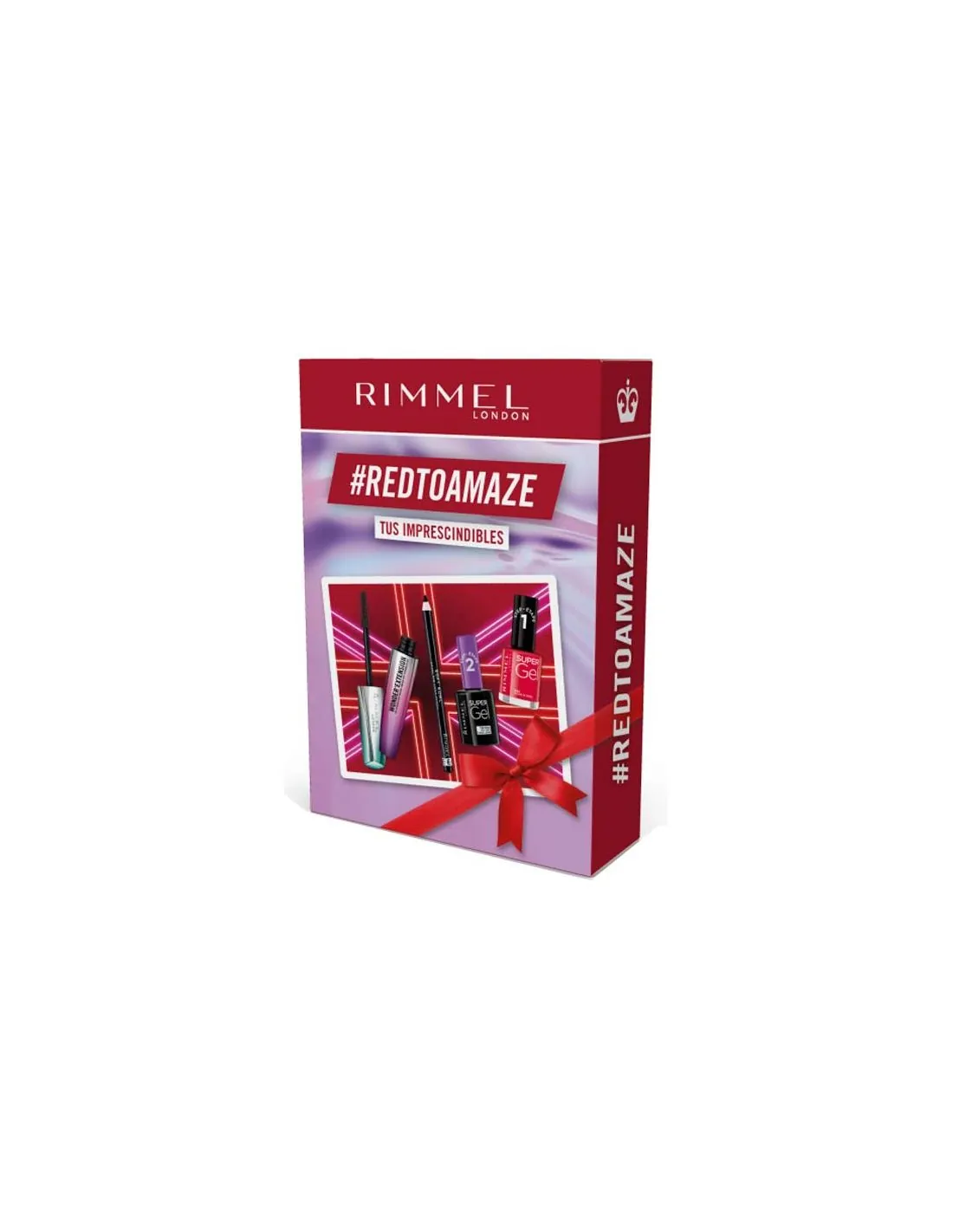 Rimmel Red To Amaze Estuche 4 piezas