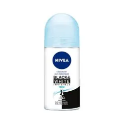 Nivea Black & White Invisible Fresh Roll On 50 ml