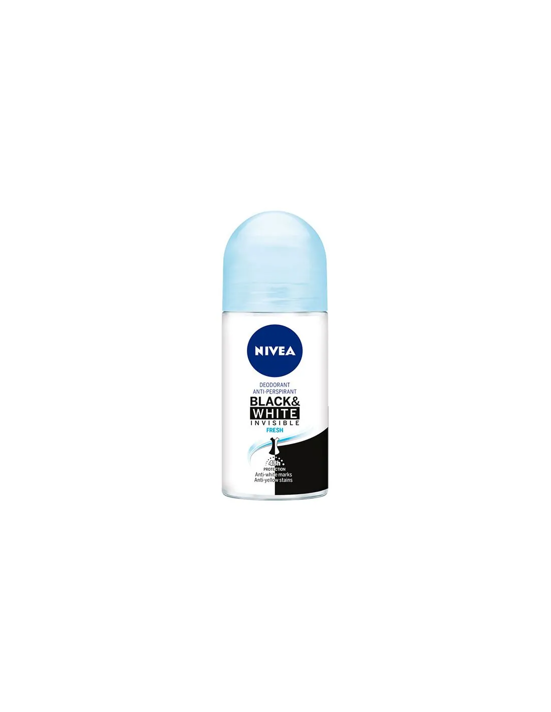 Nivea Black & White Invisible Fresh Roll On 50 ml