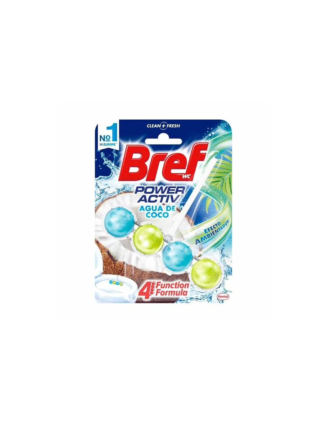 Bref WC Power Active Agua de Coco