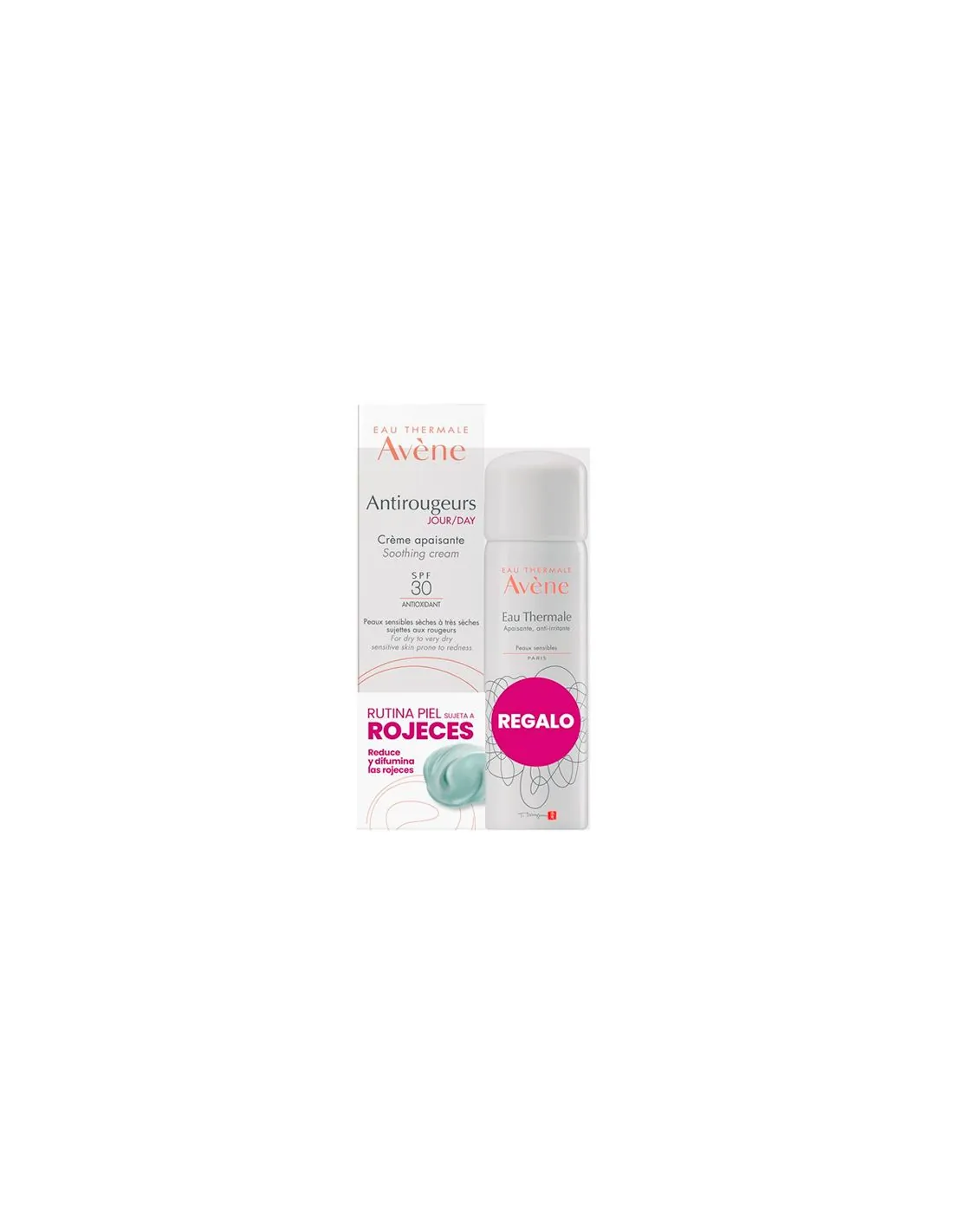 Avene Anti rojeces Crema Calmante y Agua Termal