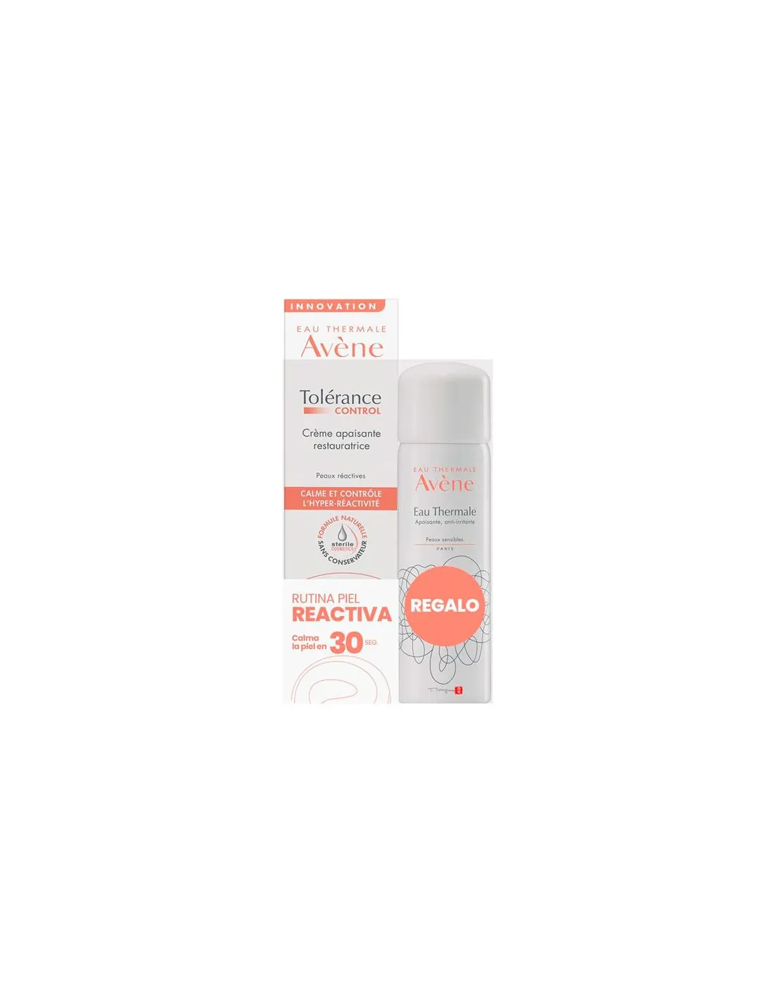 Avene Tolerance Crema Calmante Y Agua Termal