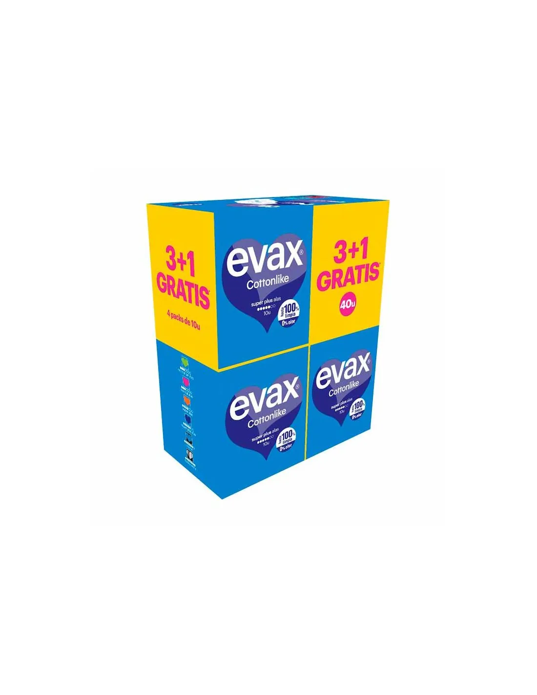 Evax cottonlike Superplus Alas Compresas