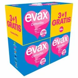 Evax Cottonlike Normal Alas Compresas