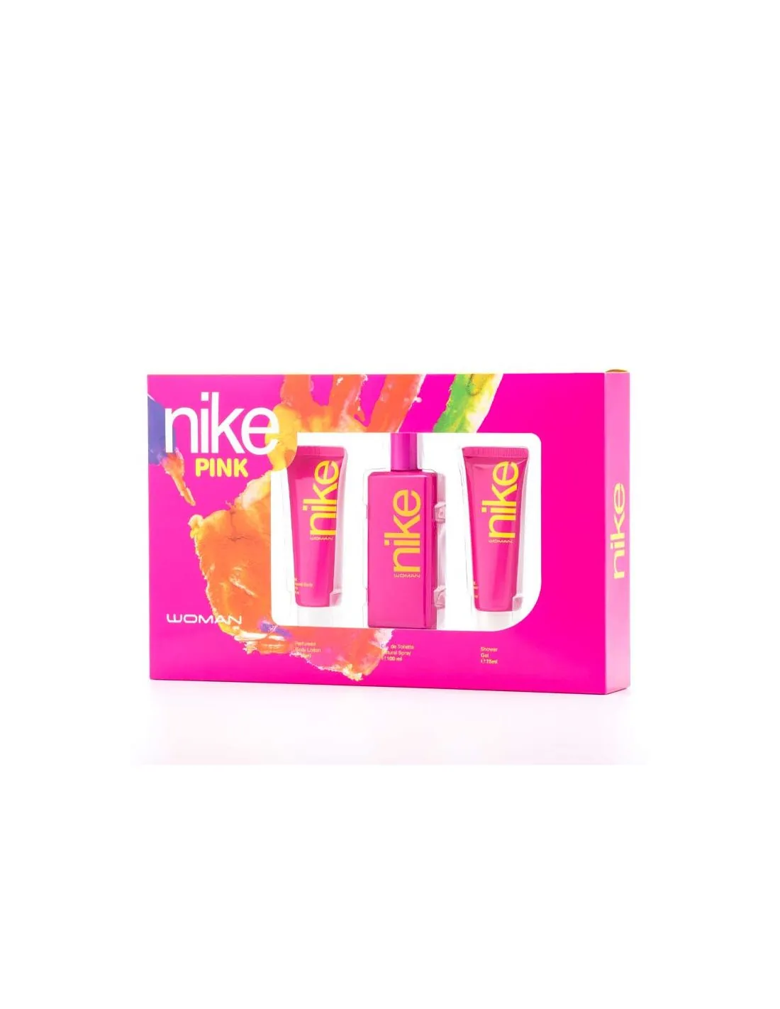 Nike Pink Woman Eau de Toilette Estuche 3 Piezas