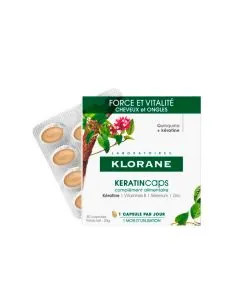 Klorane Keratincaps Capsulas