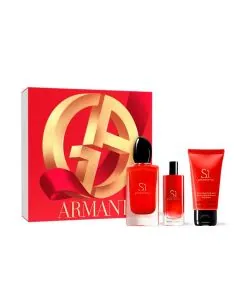 Armani Si Passione Eau de Parfum Estuche 3 Piezas