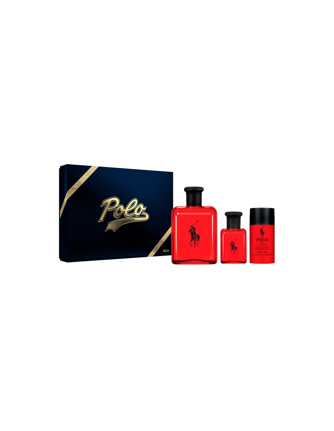 Ralph Lauren Polo Red Eau de Toilette Estuche 3 Piezas