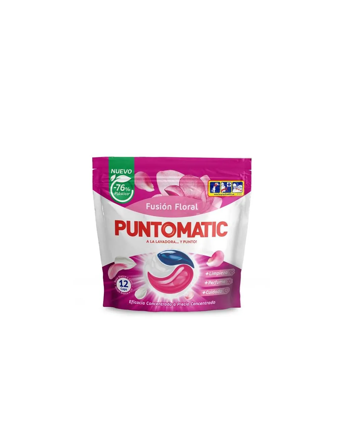 Puntomatic Fusion Floral Capsulas de Detergente Concentrado