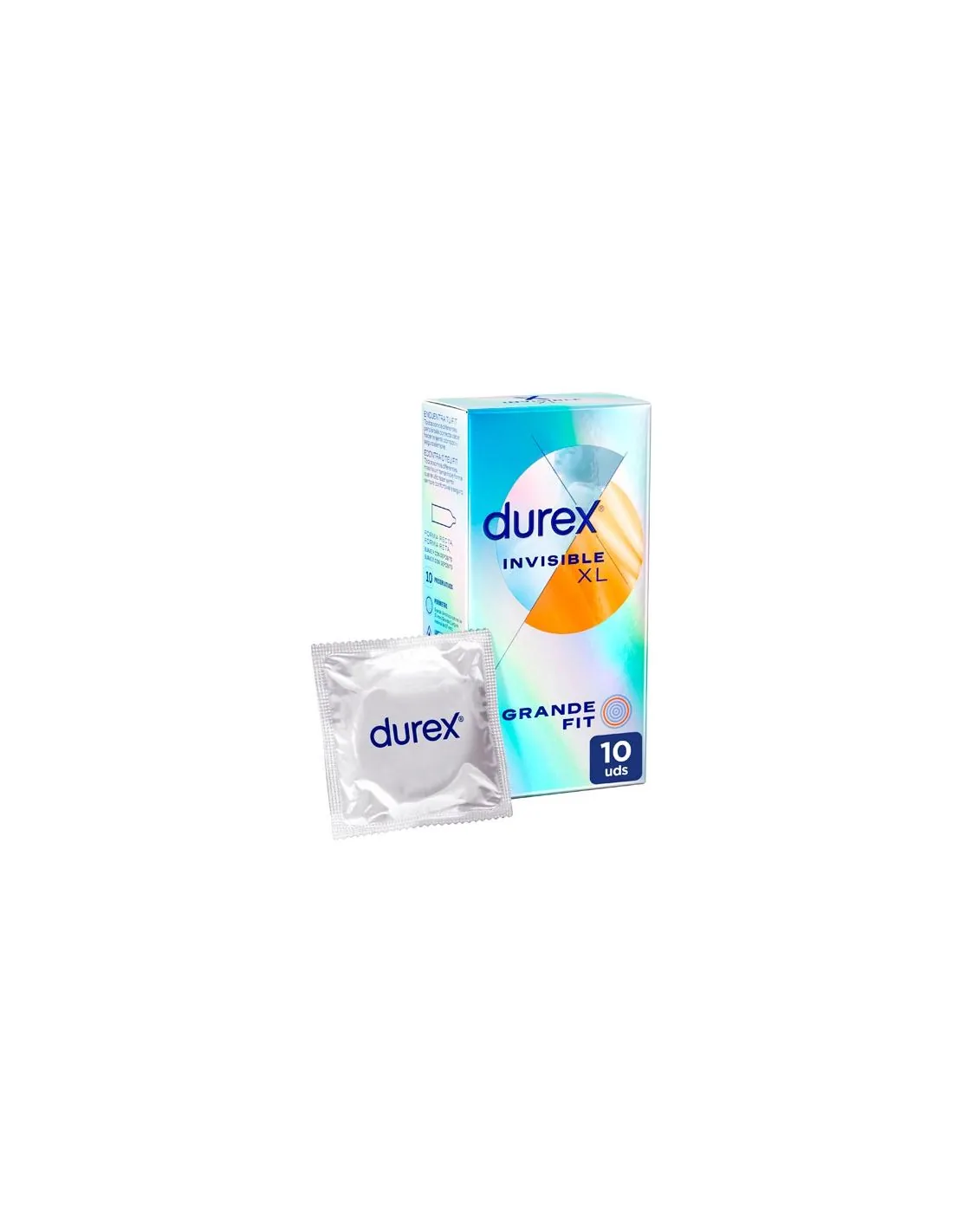 Durex Invisible XL Preservativos 10 Uds