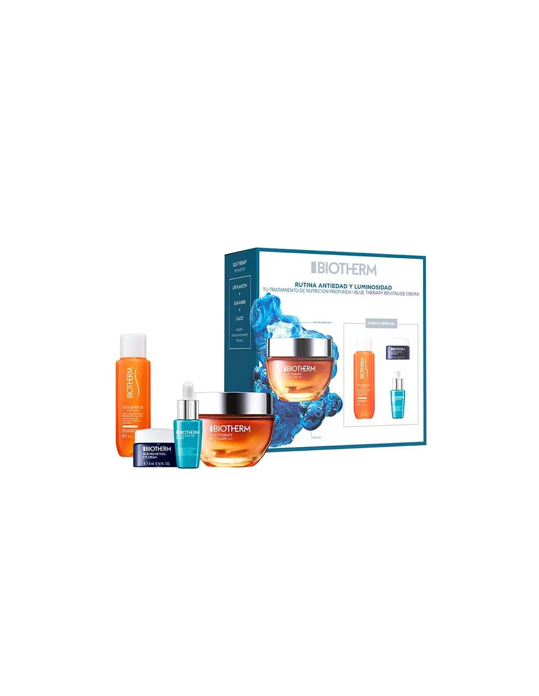 Biotherm Amber Limpieza y Regeneracion Cofre 4 Piezas