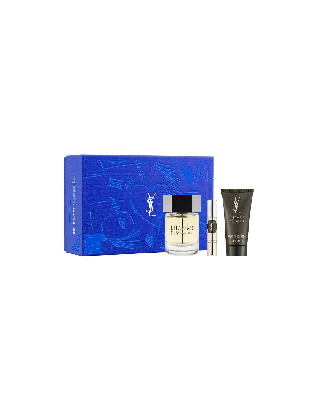 Yves Saint Laurent Le Homme Eau de Toilette Cofre 3 Piezas