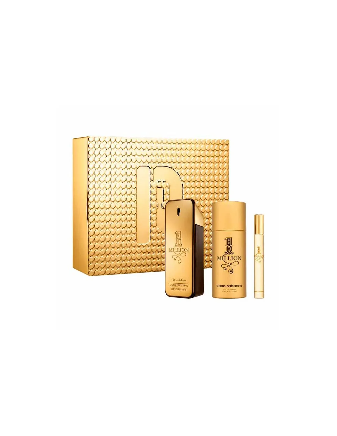 Paco Rabanne 1 Million Eau de Toilette Estuche 3 Piezas