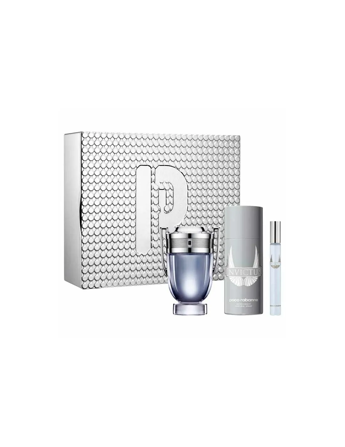 Paco Rabanne Invictus Eau de Toilette Estuche 3 Piezas