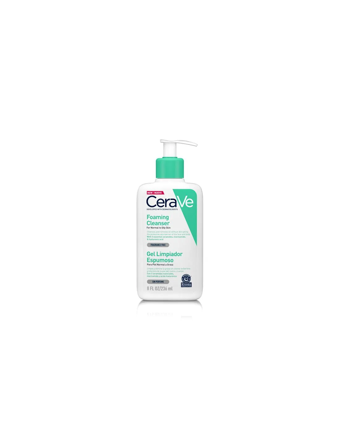 Cerave Foaming Cleanser Gel Limpiador Espumoso