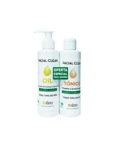 Shora Facial Clean Tonico Vita C Pack 2 Piezas