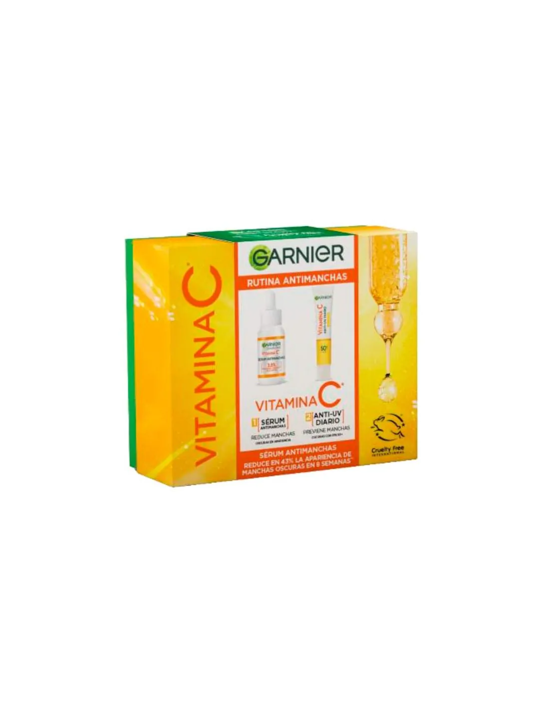 Garnier Rutina Antimanchas Vitamina C Pack 2 Piezas