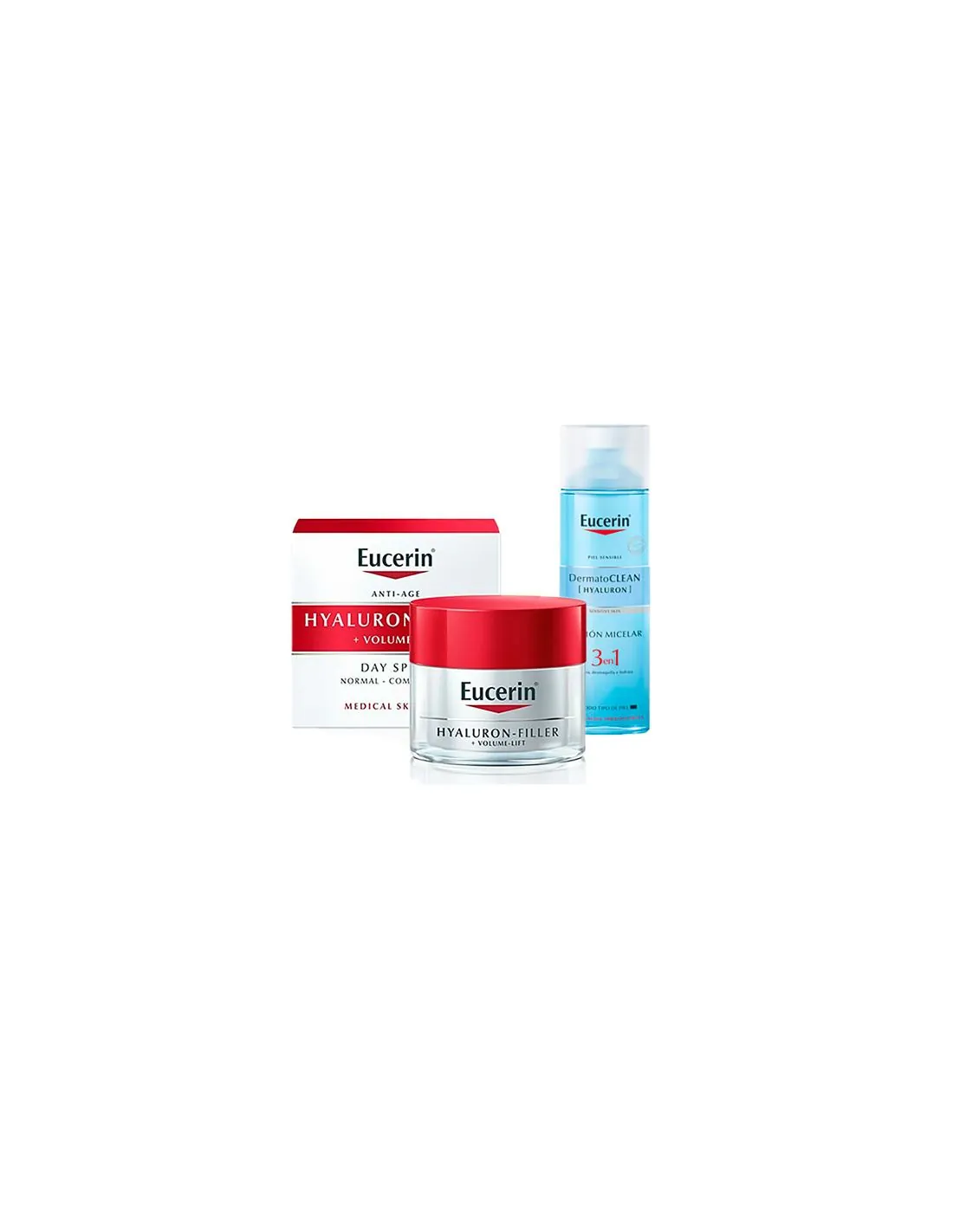 Eucerin Pack Hyaluron-Filler + Volume-Lift Estuche 2 piezas