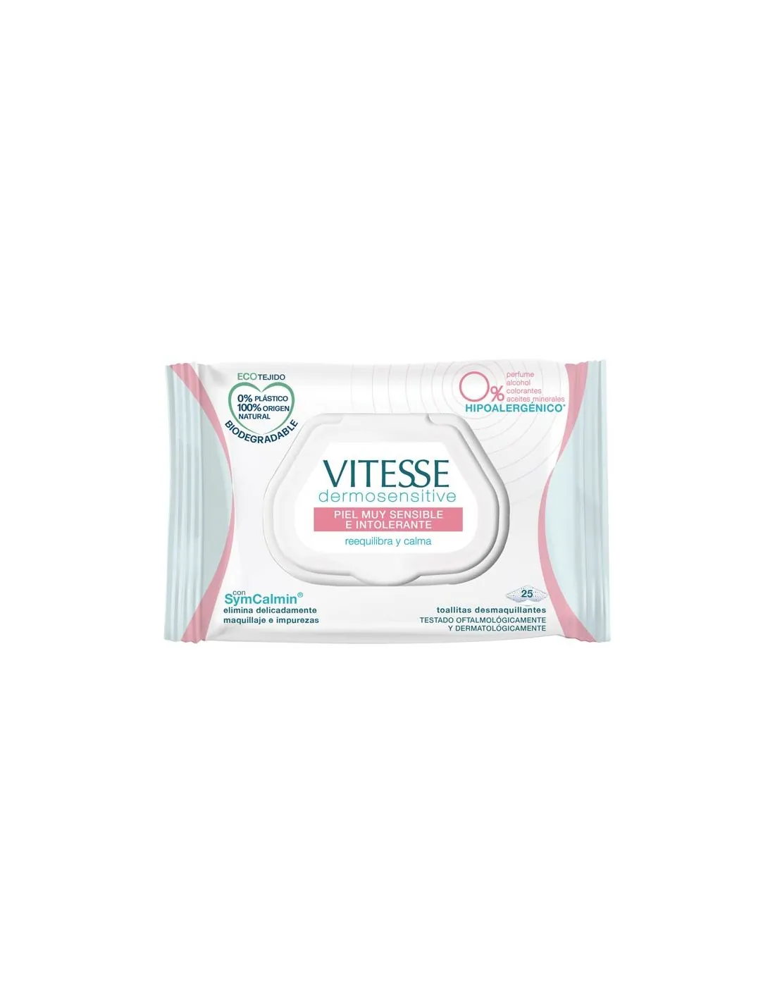 Vitesse Dermo-Sensitive Toallitas Desmaquilladoras 25 uds