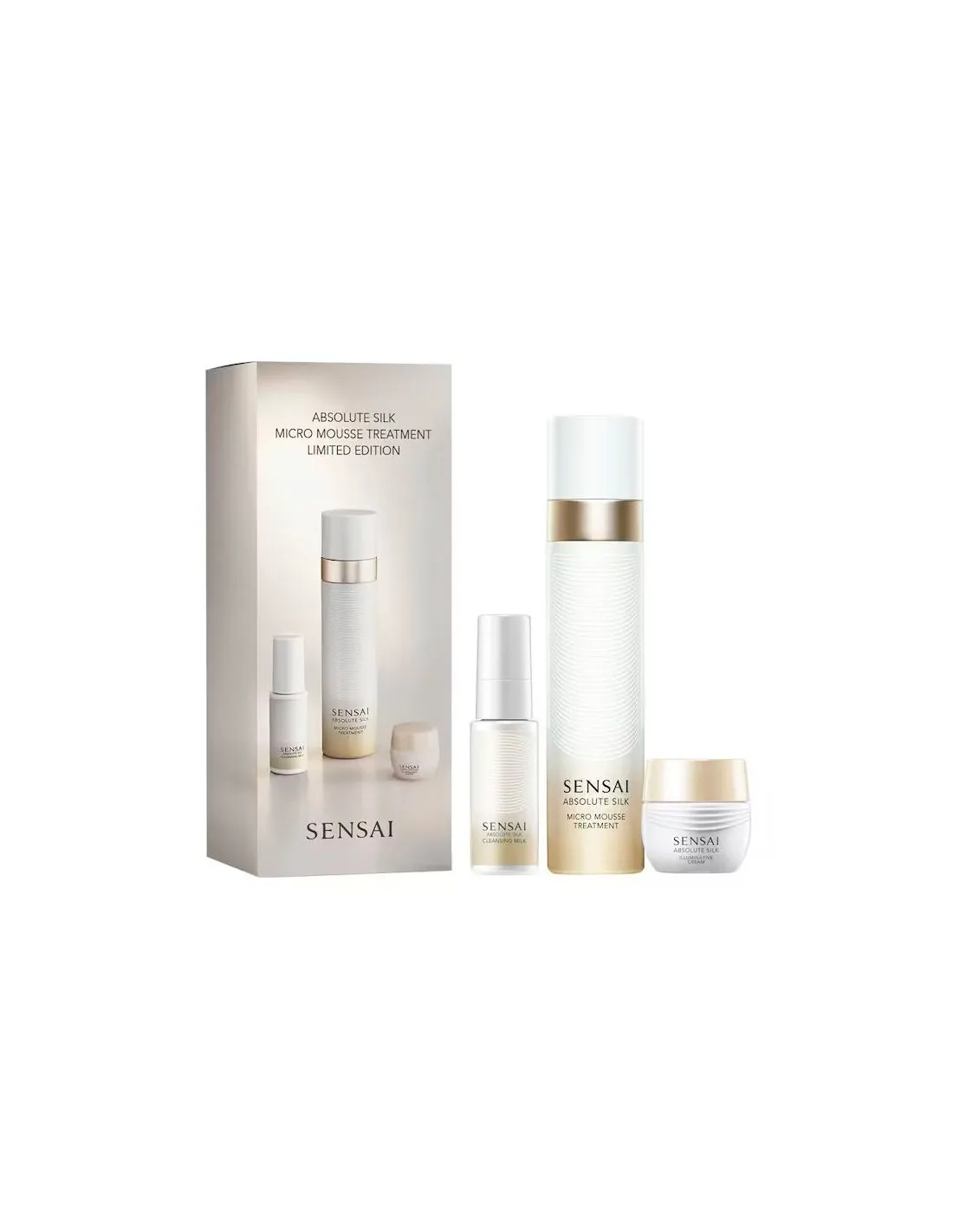 Sensai Absolute Silk Micro Mousse Treatment Set Limited Edition 3 Piezas