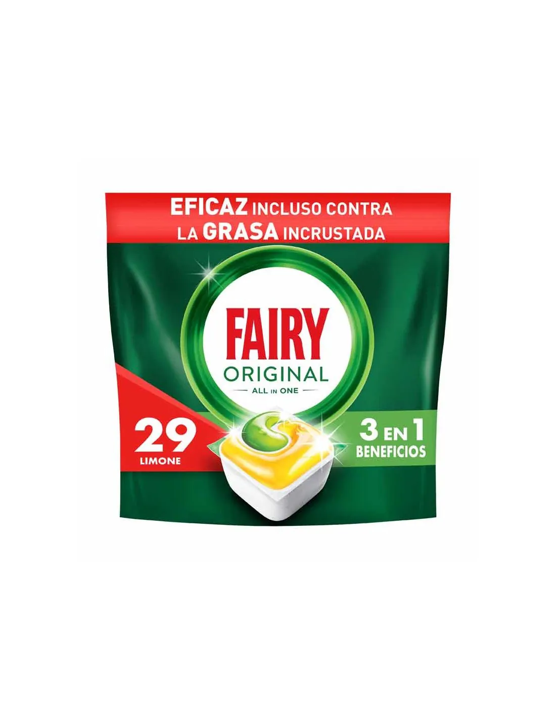 Fairy Limón Todo en 1 Pastillas