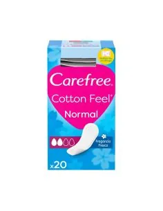 Carefree Cotton Feel Normal Salva Slip