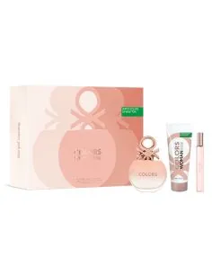 Benetton Colors Rose Eau de Toilette Estuche 3 Piezas