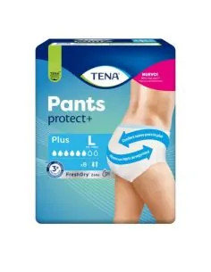 Tena Pants Plus Large Compresas De Incontinencia 8 uds