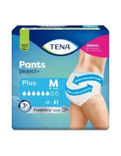 Tena Pants Plus Medium Braga Pañales De Incontinencia 9 uds