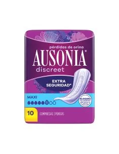 Ausonia Discreet Maxi Extra Seguridad Compresas